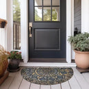 CHICHIC Entrance Door Mat Large 24 x 36 Inch Entry Way Doormat Front Door Rugs Outdoors Heavy Duty Welcome Mat Non Slip Rubber Back Low Profile for Garage, Patio, High Traffic Area, Grey by CozyNest Decor
