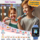 Goodatech Smart Watch for Kids 4-12 Years Boys Girls, 26 Puzzle Games,Camera,Video Music Player,Pedometer,Flashlight,Alarm Clock, Learning Education Toys Gifts (Blue) by TinyTreasures Baby Boutique