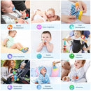 Baby Hanging Rattle, Wrist Rattles Foot Finder Rattle Sock, Hand and Feet Rattle Toy, Newborn Present Baby Shower Birthday Gift Set for0 3 6 9 12 24 to 36 Months Babies(12 E) by TinyTreasures Baby Boutique