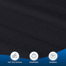 Utopia Bedding Waterproof Mattress Protector Queen Size, Premium Terry Mattress Cover 200 GSM, Breathable, Fitted Style with Stretchable Pockets (Black) by TinyTreasures Baby Boutique