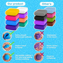 FlyFlag Air Dry Clay - 70 Colors, Ultra Light and Soft, Non-Toxic Modeling Clay for Kids with Tools and Tutorials, for Creative Play and Learning by TinyTreasures Baby Boutique