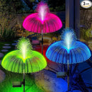 Solar Garden Lights Outdoor Decorative Waterproof, Solar Light for Outside, Yard Lights Solar Flower Decor for Patio Pathway Lawn Party Landscape Decorations, 3 PCS by GreenHaven Gardens