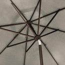EliteShade USA 10-Year-Non-Fading 9Ft Market Umbrella Patio Umbrella Outdoor Table Umbrella with Ventilation, Antique Beige by GreenHaven Gardens