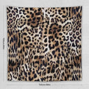 HZOHNAGO Leopard Print Tapestry Nature Wildlife Vintage Cheetah Fur Spot Animal Skin Wild Animals Spots Printed Wall Tapestry Painting Wall Hanging for Bedroom Living Room Dorm 60" W x 60" H by CozyNest Decor