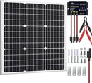 SOLPERK Solar Panel Kit 50W 12V, Solar Battery Trickle Charger Maintainer with Upgrade Waterproof Controller for Boat Car RV Motorcycle Marine Automotive (Without Mounting Bracket) by CozyNest Decor
