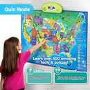 BEST LEARNING i-Poster My USA Interactive Map - Educational Talking Toy for Kids of Ages 5 to 12 Years Old by TinyTreasures Baby Boutique
