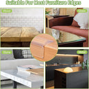 Safety First Baby Proofing: Table Edge Protectors - 16.5ft (5m) Bumper Guards for Baby Furniture & Fireplace Corners by TinyTreasures Baby Boutique