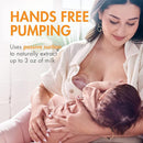 Boon Trove Silicone Manual Breast Pump - Passive Milk Collector - Hands Free Breast Pump for Nursing - Breastfeeding Essentials - 1 Count by TinyTreasures Baby Boutique