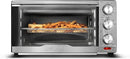 Gourmia GTF7350 6-in-1 Multi-function, Stainless Steel Air Fryer Oven - 6 Cooking Functions - Fry Basket, Oven Rack, Baking Pan & Crumb Tray, Included + Recipe Book by CozyNest Decor