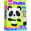 KRAFUN Panda Animal Sewing Kit for Kids Beginner My First Art & Craft, Includes Panda Doll Stuffed Animal, Instructions & Plush Felt Materials for Embroidery, Age 7 8 9 10 11 12 by TinyTreasures Baby Boutique
