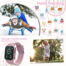 Kids Smart Watch for Girls Age 5-12, 32 Games HD Touch Screen Girls Watch with Camera Video Music Player Pedometer Flashlight 12/24 hr Gifts for 6 7 8 9 10 Year Old Girl Birthday Gift by TinyTreasures Baby Boutique
