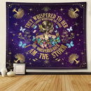 Inspirational Quote Tapestry,They Whispered to Her You Cannot Withstand The Storm Positive Motivational Uplifting Encouragement Gifts Wall Decor for Bedroom,Inspirational Gift for Women Teens Girls by CozyNest Decor