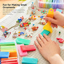Shuttle Art 112 Colors Polymer Clay Kit with 20 Clay Tools, 16 Kinds of Accessories, Non-Toxic, Non-Sticky, Ideal DIY Art Craft Gift for Kids Adults by TinyTreasures Baby Boutique