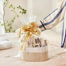 Small Cotton Rope Storage Basket Set of 3-11"x7"x7" Perfect Woven Baskets for Storage, Ideal Storage Baskets for Organizing Toys, Towels, and More - Baskets for Shelves（White & Mixed Grey） by CozyNest Decor