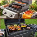 Cast Iron Griddle for Gas Grill, Nanoceramic Nonstick Flat Top Griddle Insert for Outdoor Gas Grill by GreenHaven Gardens
