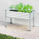 Best Choice Products 48x24x30in Galvanized Raised Garden Bed, Metal Elevated Planter Box, Vegetable Garden for Backyard, Patio, Balcony - Silver by GreenHaven Gardens