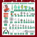 WASTROYAL 500 Pcs+ DIY Suncatcher Making Kits for Adults Crystal Christmas Sun Catchers Crafts Rainbow Maker for Christmas Decor Indoor Window Christmas Favors Sun Catcher Craft (Christmas) by GreenHaven Gardens