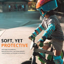 Soft-Style Kids Knee and Elbow Pads with Bike Gloves, Flexible Impact-Resistant Gear for Ages 2-11, Designed for Balance Bikes, Roller-Skating, and Skateboarding by TinyTreasures Baby Boutique