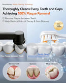 RANVOO [Vibrating & Flossing 2-in-1 AirJet Bubble Sonic Electric Toothbrush, 100% Plaque Removal, Whiter for Adult Protect Gum Orthodontic Teeth Clean Rechargeable Gift with 2 Soft Brush Heads White by CozyNest Decor