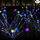 Zavothy Solar Garden Lights, Christmas Decorations Solar Fairy Lights Outdoor Waterproof, 4 Pack 32LEDs Sway by Wind, Dancing Fireflies Lights for Garden Decor Yard Patio Pathway Decoration by GreenHaven Gardens