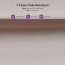 PURPLE LEAF 9 Feet Patio Umbrella Square Cantilever Umbrella Outdoor with 360° Rotation and Aluminum Offset Hanging for Pool Deck Garden Backyard, Beige by GreenHaven Gardens