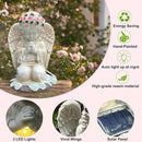 YODY Solar Garden Statues Outdoor Decor- Yard Decorations for Patio, Balcony, Backyard, Lawn Ornaments - Angel Figurines with LED Light- Unique Birthday House Warming Gifts for Women, Mom, Grandma by CozyNest Decor