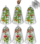 Garden Cloches for Plants Extra Large Sapbontchi Garden Cloche Chicken Wire Cloche for Plants Cages Cover Plant Protectors from Animals in Outdoor Vegetable Garden Set of 6 Plant Cloche 20" H x 12" D by GreenHaven Gardens