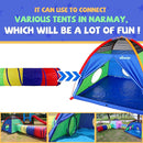 NARMAY® Play Tunnel Easy Key Pop Up Tunnel for Kids Indoor/Outdoor Crawl - 19 Dia. x 72 inch by TinyTreasures Baby Boutique