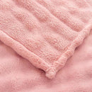 YUSOKI Luxury 3D Bubble Throw Blanket 2lb,All Ages,Home Decoration, (Light Pink,50 * 60inches) by CozyNest Decor