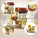 Honey Bee Workshop Mini Building Set, Creative DIY Simulation Building Toys, 1242PCS Mini Building Honey Bee Workshop Set Boys Girls 6+ by TinyTreasures Baby Boutique