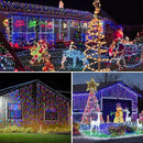 kolpop Solar Fairy Lights Outdoor Waterproof, 3 Pack 32FT 80LED Solar Powered String Light, 8 Modes Copper Wire Solar Twinkle Lighting for Tree Garden Yard Outside Christmas(Multicolor) by GreenHaven Gardens