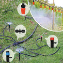 256FT Automatic Drip Irrigation System Kit,Automatic Garden Watering Misting System for Greenhouse, Yard, Plant ，Lawn with 1/2 inch Hose 1/4 inch Distribution Tubing and Accessories by GreenHaven Gardens