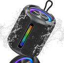 PoP voice Portable Wireless Bluetooth Speaker,40W(50W) Peak Stereo Sound Shower Speaker,IPX7 Waterproof Speaker with Deep Bass,RGB Light,Preset EQ,TWS,for Home/Camping/Gifts, BT5.3 Speaker,Up to 24H by TinyTreasures Baby Boutique