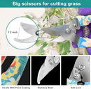 Garden Tool Set, Stainless Steel Heavy Duty Gardening Tools 30 PCS w/Floral Print, Trowel Rake Weeder Pruner Shears Sprayer Digging Claw Gloves, Ideal Gardening Set for Women by GreenHaven Gardens