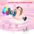 Mini Karaoke Machine for Kids Adults, Portable Bluetooth Speaker with Wireless Microphone, for Girls 4,5,6,7,8,9,10,12 Year Old Karaoke Toys Birthday Gifts Home Party (Pinkcolor 1 Mic) by TinyTreasures Baby Boutique