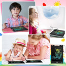 Epakh 16 Pieces LCD Writing Tablet Doodle Pad for Kids 8.5 Inch LCD Drawing Board Colorful Reusable Writing Tablet for Girl Boy Toddlers Educational (Black) by TinyTreasures Baby Boutique