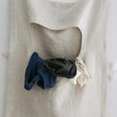 Amazhiyu 100% Linen Door Hanging Laundry Hamper Bag, 19x27 Inches (Linen) by CozyNest Decor