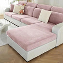 Sectional Couch Covers for L Shaped Sectional Sofa (Left or Right Facing) – Softer Chenille Sofa Covers Washable, Non-Slip Stretch Chaise Slipcover (Only 1PC Chaise Cushion Cover, Pale Pink) by CozyNest Decor
