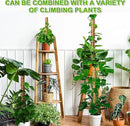 EAONE Moss Pole 96 Inch, 6 Pack 16" Monstera Plant Support for Climbing Potted Live Plants Indoor, Stackable Coco Coir Moss Sticks Monstera Stakes for Pothos Philodendron, with Garden Labels & Ties by GreenHaven Gardens