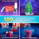 NATIONAL GEOGRAPHIC Amazing Chemistry Set - Chemistry Kit with 100+ Science Experiments Including Crystal Growing and Reactions, Science Kit for Kids, STEM Gift for Boys and Girls (Amazon Exclusive) by TinyTreasures Baby Boutique