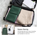 Polecasa Heavy Duty Large Laundry Bag with 130gsm Tear Resistant Fabric and Handles, Easy to Carry Durable Dirty Clothes Drawstring Bag, Perfect for College Dorm,Travel, 2 Pack 28”x36”,Green by TinyTreasures Baby Boutique