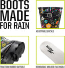 Western Chief Women's Tall Waterproof Rain Boot Outdoor Garden Shoes by GreenHaven Gardens