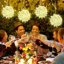 Christmas String Lights Outdoors,4 Pack 11.81" Sphere Lights,Ball Tree Garden Globe Lights for Home, Party, Christmas, Porch Patio,Wedding, Garden,Tree Decoration with Plug by GreenHaven Gardens