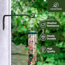 Kingsyard 2-Pack Wall Plant Hanger Outdoor - Heavy Duty Metal Hanging Bracket Hooks for Hanging Plant Bird Feeders Lanterns Wind Chimes Outdoor & Indoor, 10-Inch/Black by GreenHaven Gardens