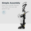 EUREKA PowerSpeed Lightweight Powerful Upright Vacuum Cleaner for Carpet and Hard Floor, Pet Turbo, Black,Yellow by CozyNest Decor