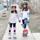 Soft-Style Kids Knee and Elbow Pads with Bike Gloves, Flexible Impact-Resistant Gear for Ages 2-11, Designed for Balance Bikes, Roller-Skating, and Skateboarding by TinyTreasures Baby Boutique