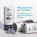 The Humble Co. Charcoal Powder Toothpaste Tablets Fluoride-Free, 3pk - Anticavity, Fluoride Free Toothpaste Dental Tablets with Natural Ingredients, Dentist Developed Formula (Charcoal, 3 Pk) by CozyNest Decor