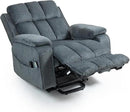 Lazy Boy Recliner Chair, Postoperative Recovery，Retractable 23'' Extra-Long Leg Support Lift Chair Hold up to 400lb，25.5'' Oversized Recliner seat for Big and Tall by CozyNest Decor