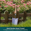 Berry&Bird Gardening Hand Tool Set - 3PCS Stainless Steel Garden Tool Kit Multifunctional Tool with Wooden Handle Trowel, Fork & Weeder for Weeding Planting Transplant, Ideal Garden Gift for Women&Men by GreenHaven Gardens