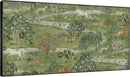 SIGNWIN 30"x60" Extra Large Framed Wall Art Medieval Fantasy Forest with Woodland Animals, Storybook-Inspired Scene for Home Living Room Bedroom Decor (Frame Assembly Required) by CozyNest Decor